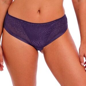 NEW Fantasie Envisage Lace Smooth Back Brief Panty 6915 Purple Velvet Color PUV